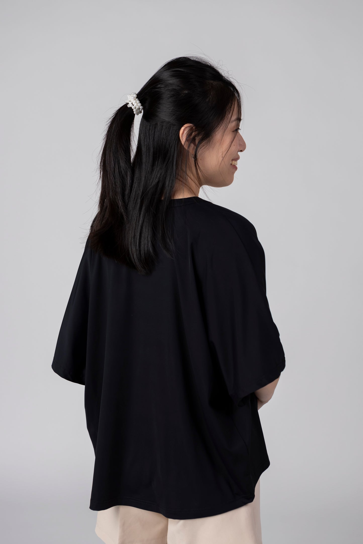 A Mighty Kimono In Jet: Nursing Cover & Kimono Jacket