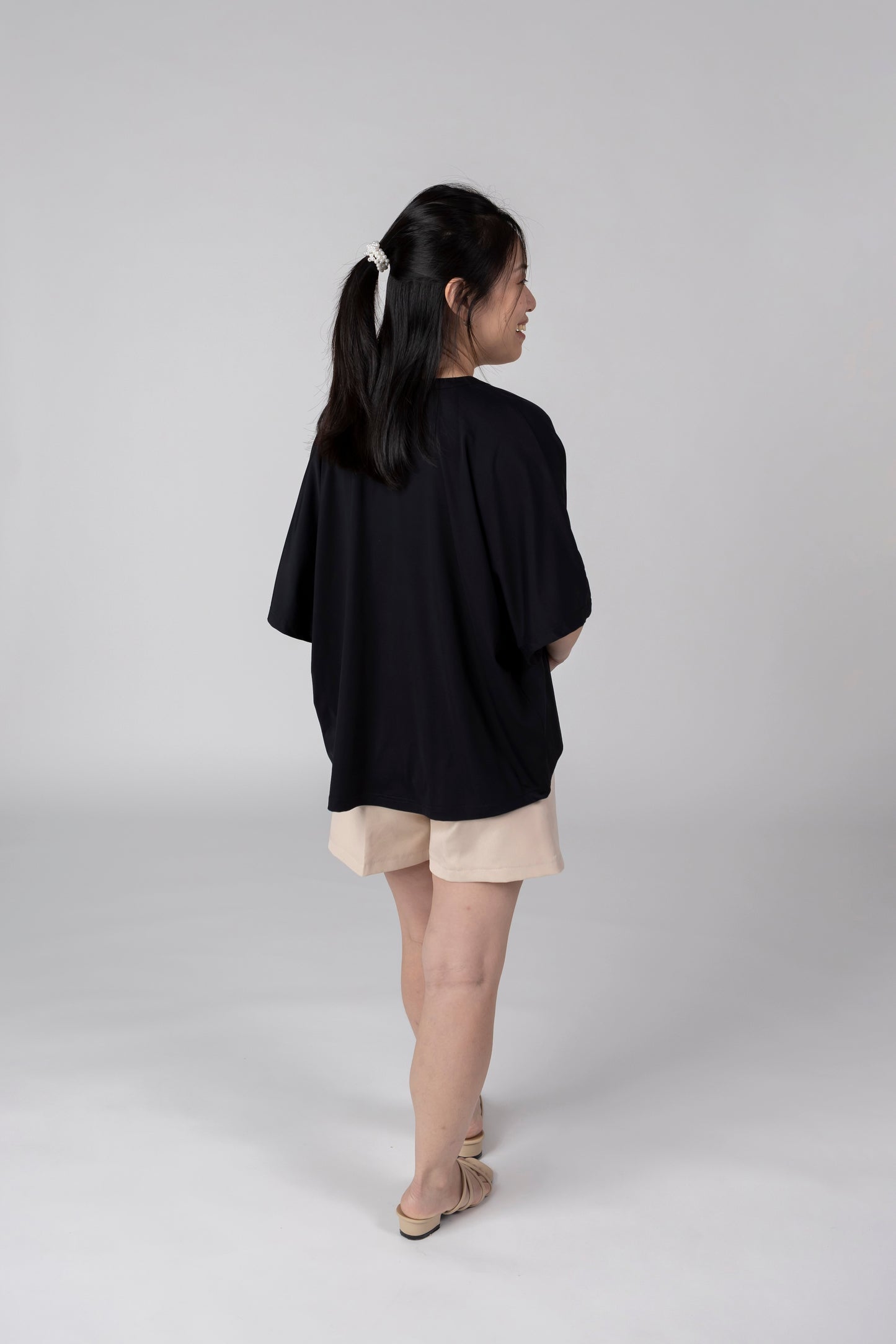 A Mighty Kimono In Jet: Nursing Cover & Kimono Jacket