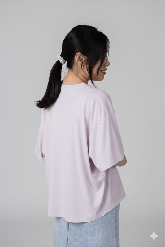 A Mighty Kimono In Lavender: Nursing Cover & Kimono Jacket
