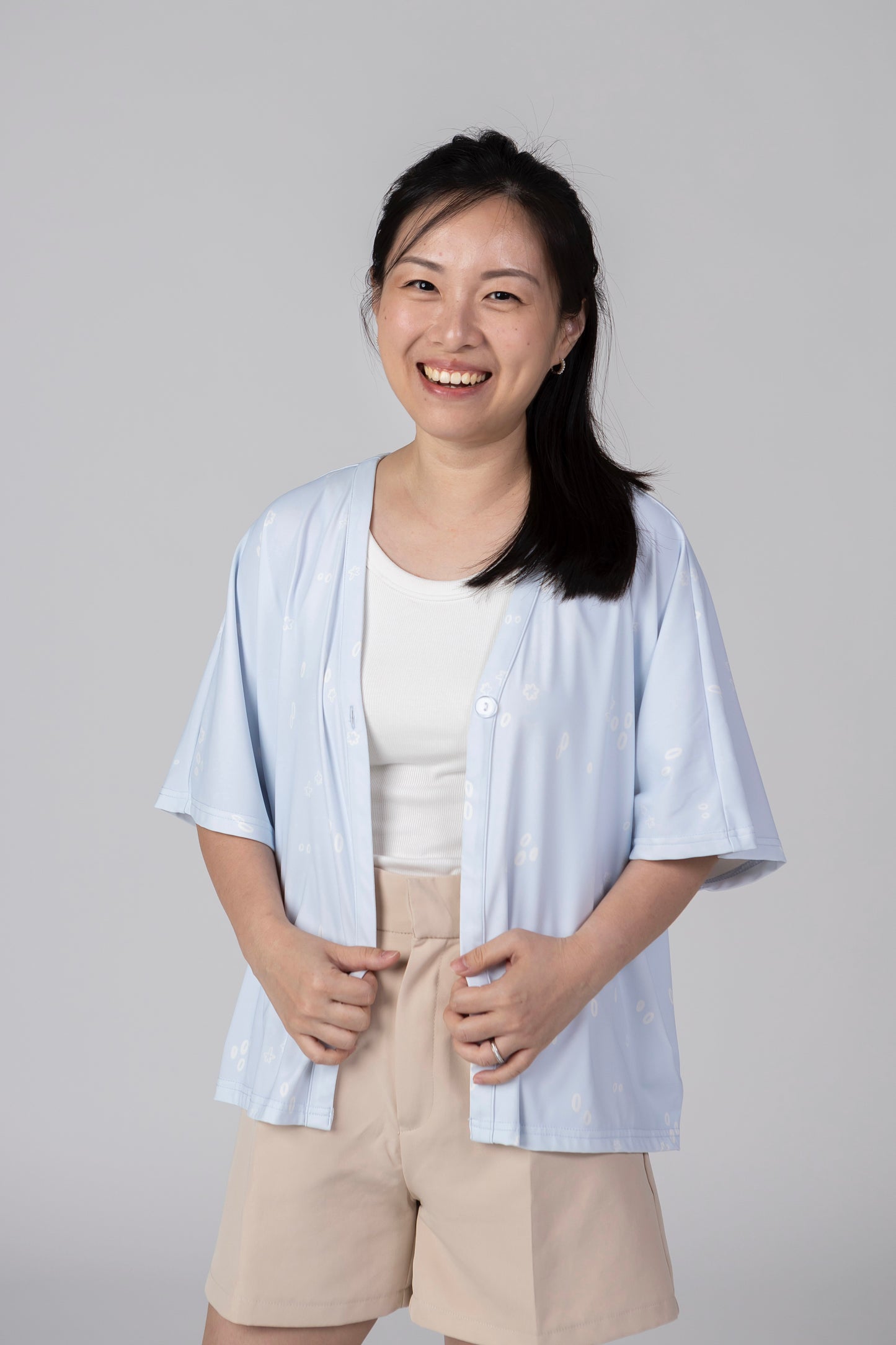 A Mighty Kimono In Sky Dew: Nursing Cover & Kimono Jacket