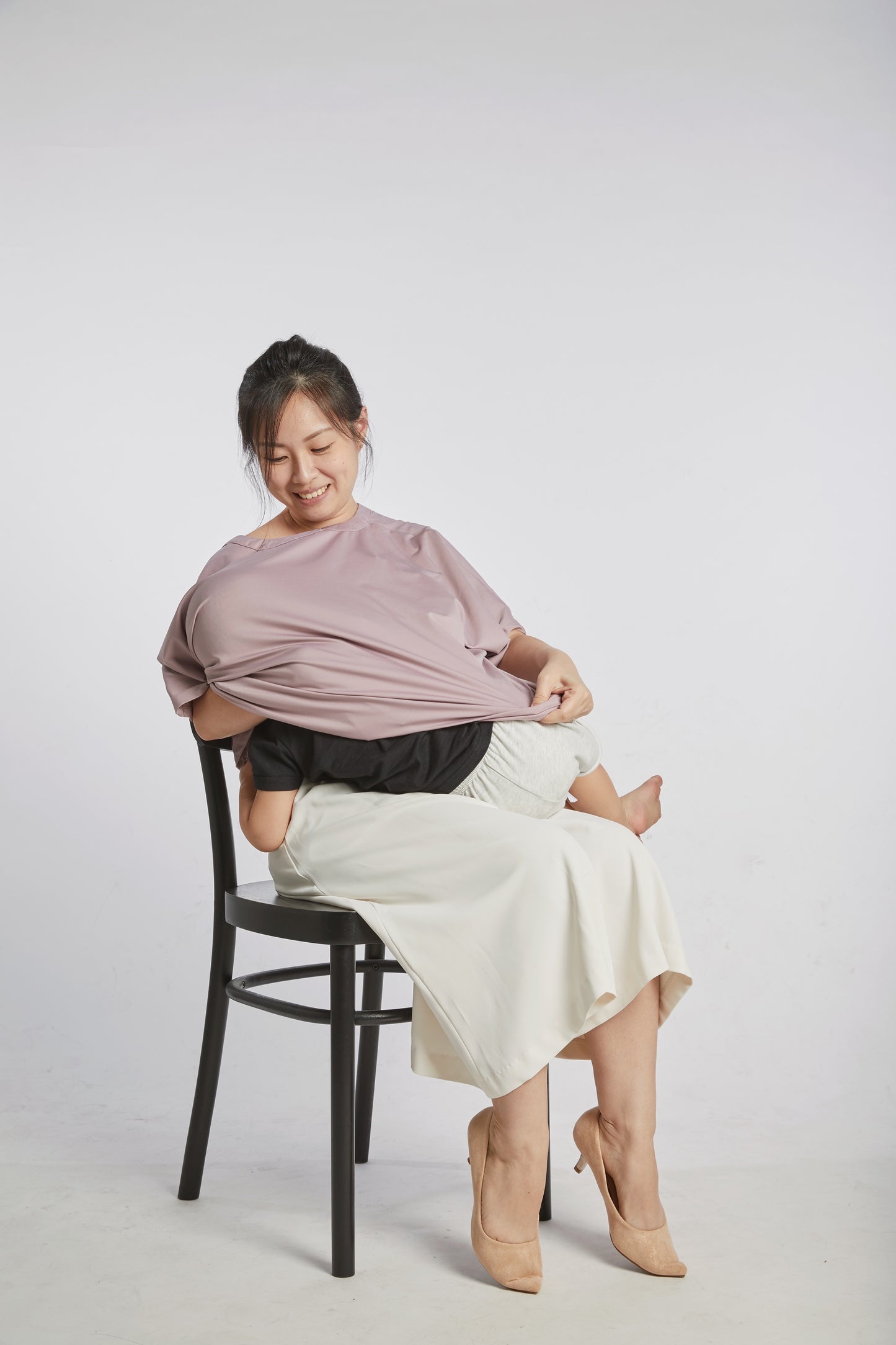 A Mighty Kimono In Plum