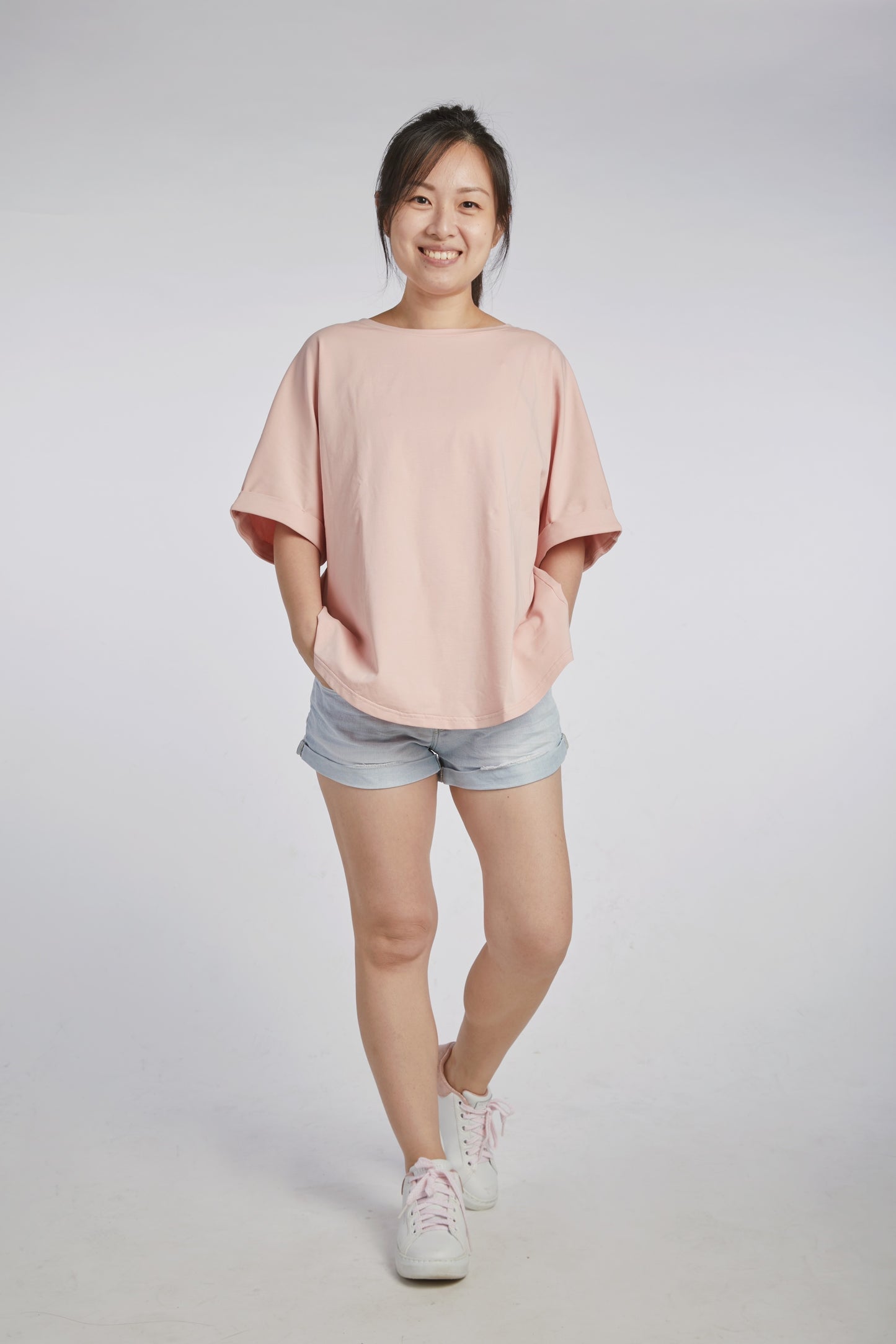 A Mighty Top In Blush Pink