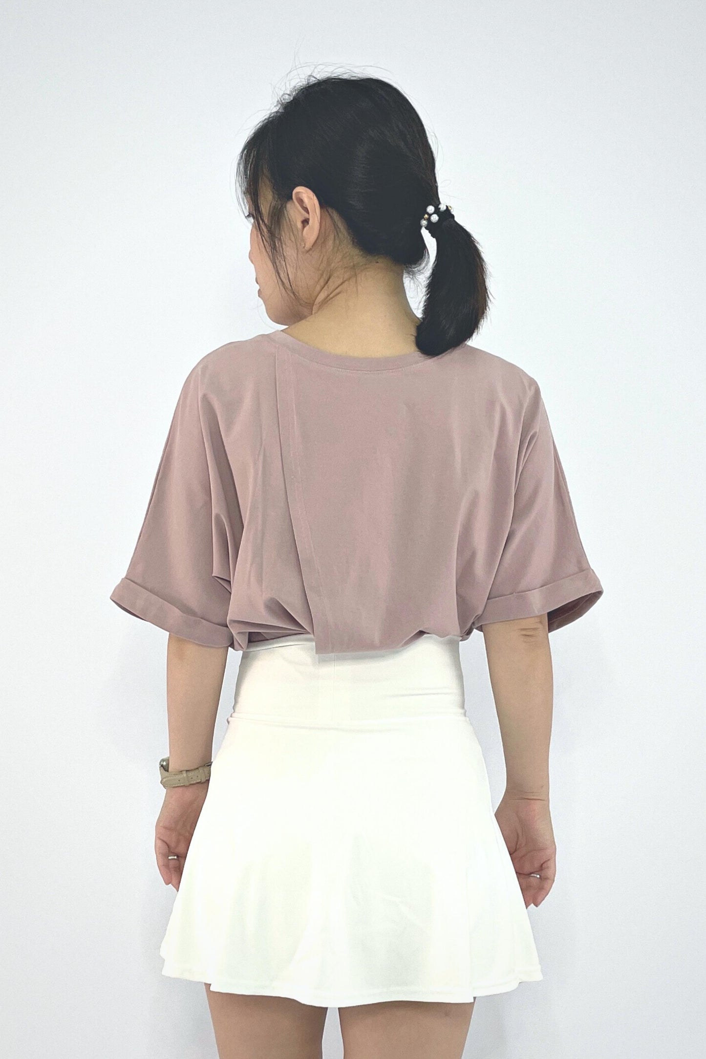 A Mighty Top In Dusty Pink: Nursing Cover & Top