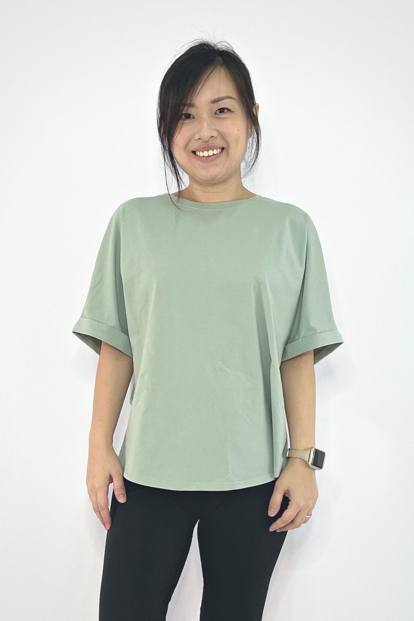 A Mighty Top In Sea Green
