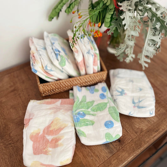 [L PANTS: 9-14 kg] FREE Nino Nana Diaper Travel Pack