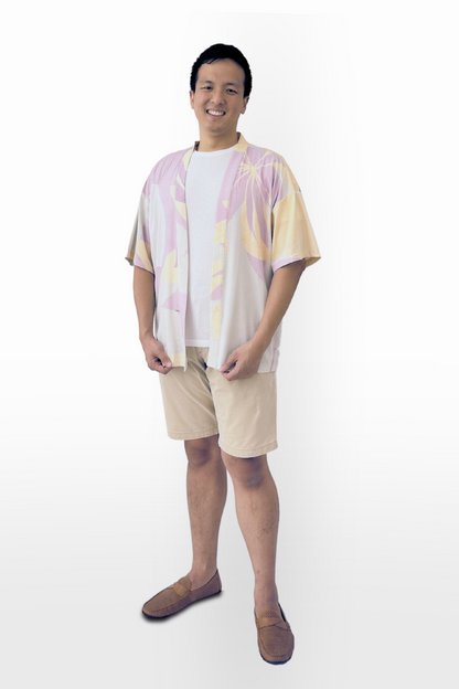 [SALE] A Mighty Dad Kimono In Abstract Forest