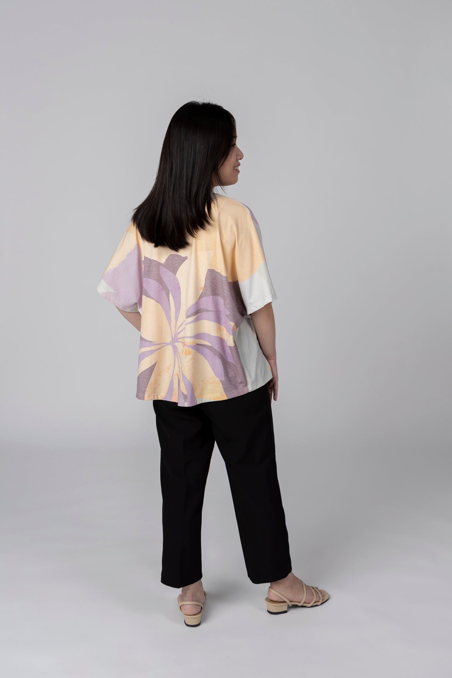 A Mighty Kimono In Abstract Forest: Nursing Cover & Kimono Jacket