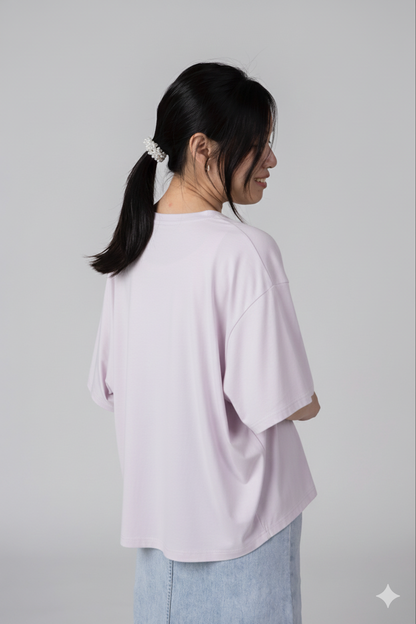 A Mighty Kimono In Lavender: Nursing Cover & Kimono Jacket