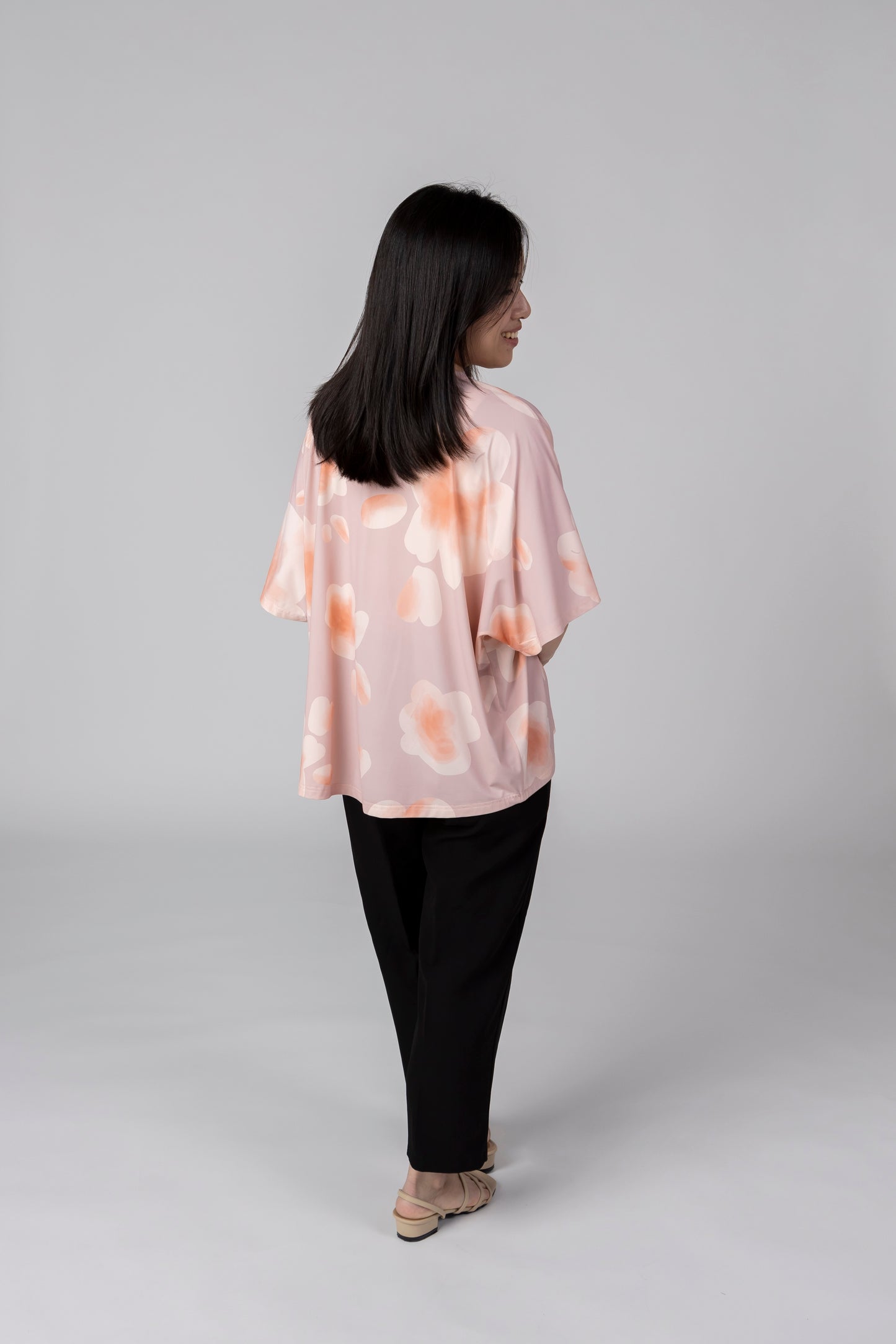 A Mighty Kimono In Rose Blossom: Nursing Cover & Kimono Jacket