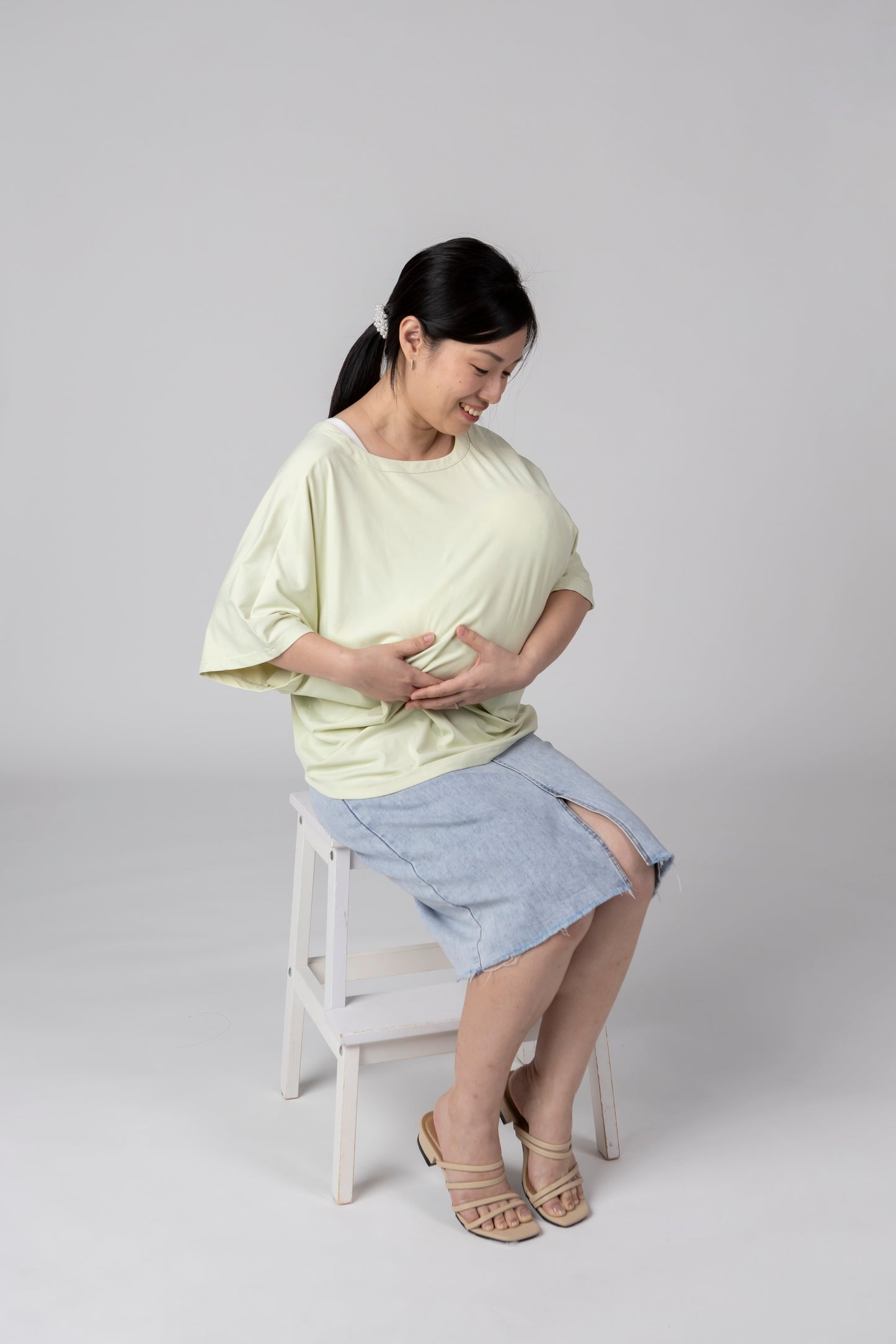 A Mighty Kimono In Tea: Nursing Cover & Kimono Jacket