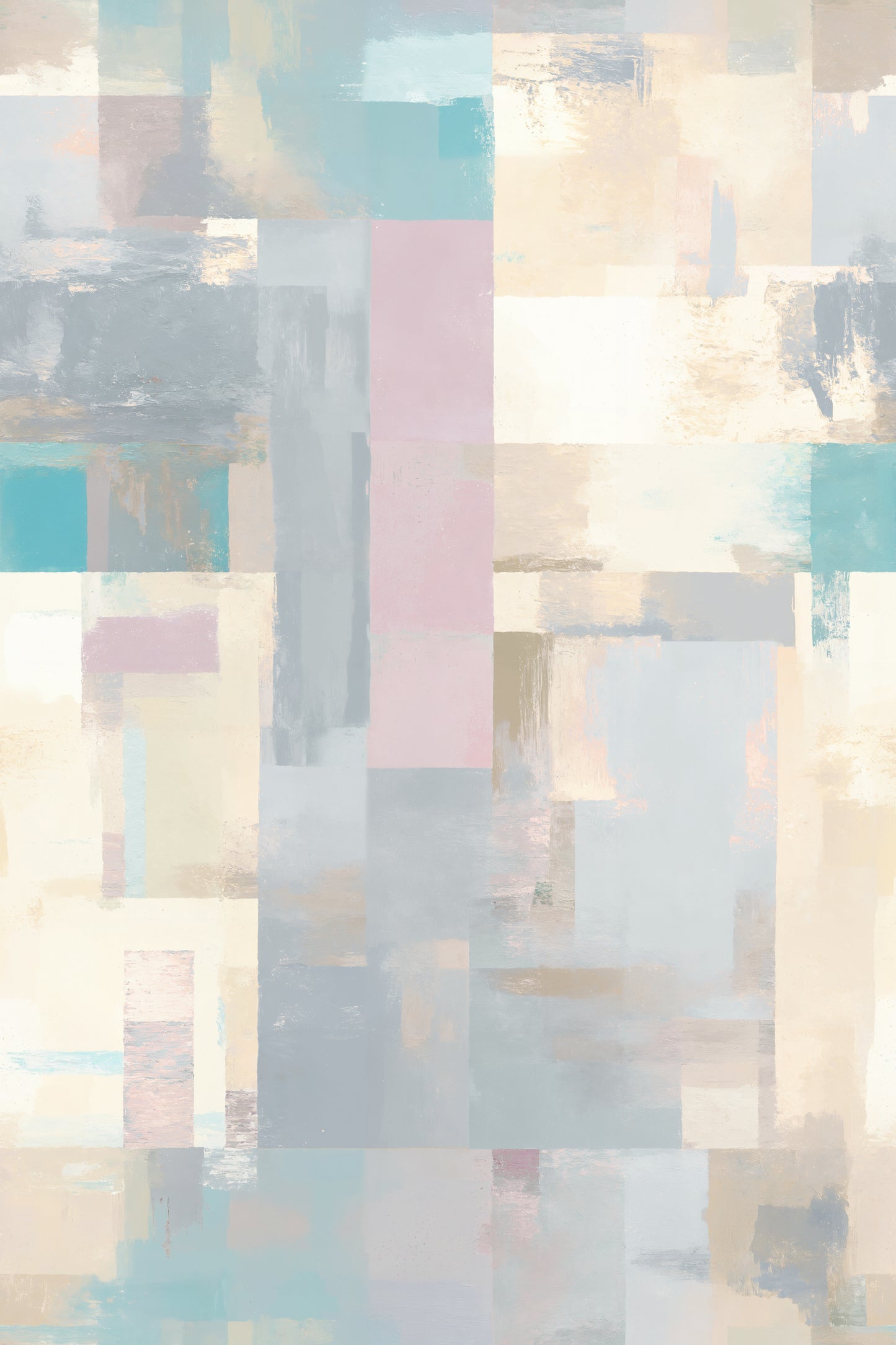 [PREORDER SALE] A Mighty Kimono In Abstract Squares: Nursing Cover & Kimono Jacket