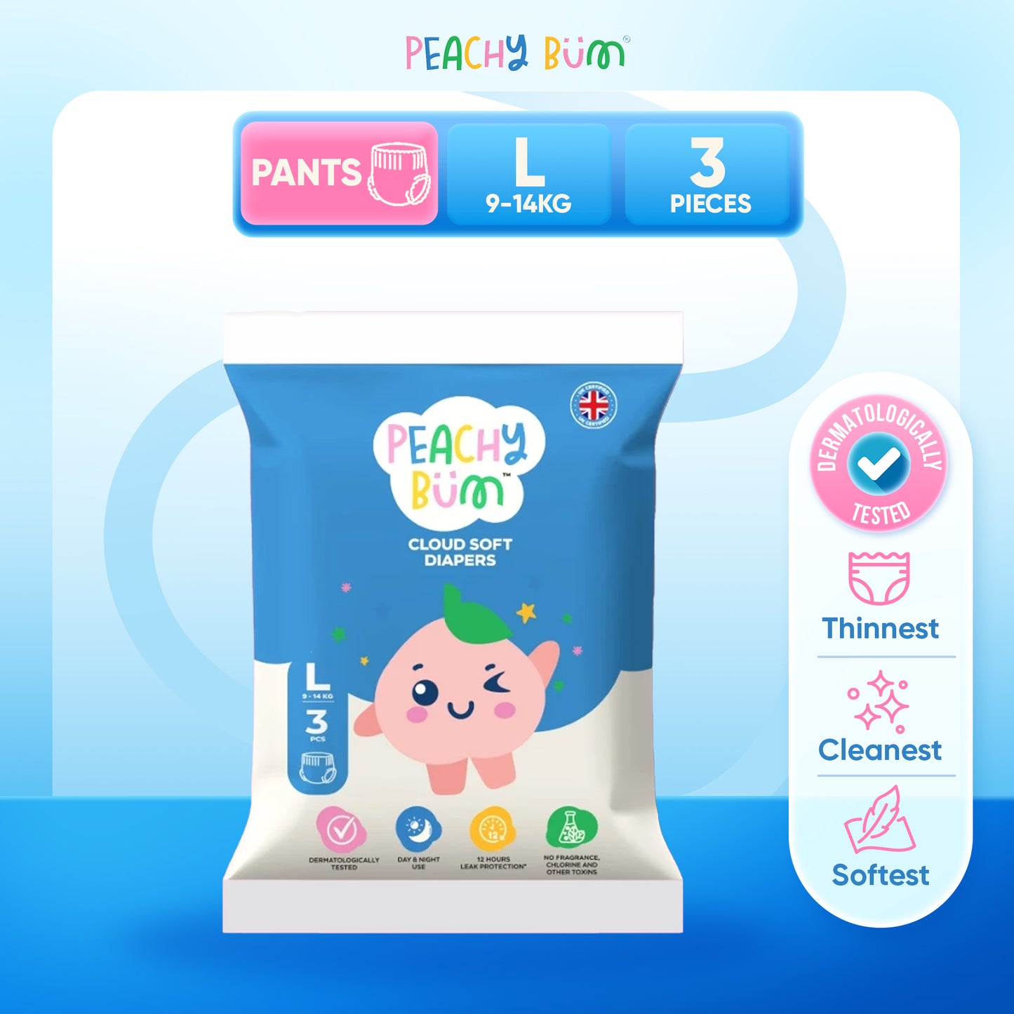 [FREE] Peachy Bum Diaper Sample Pack