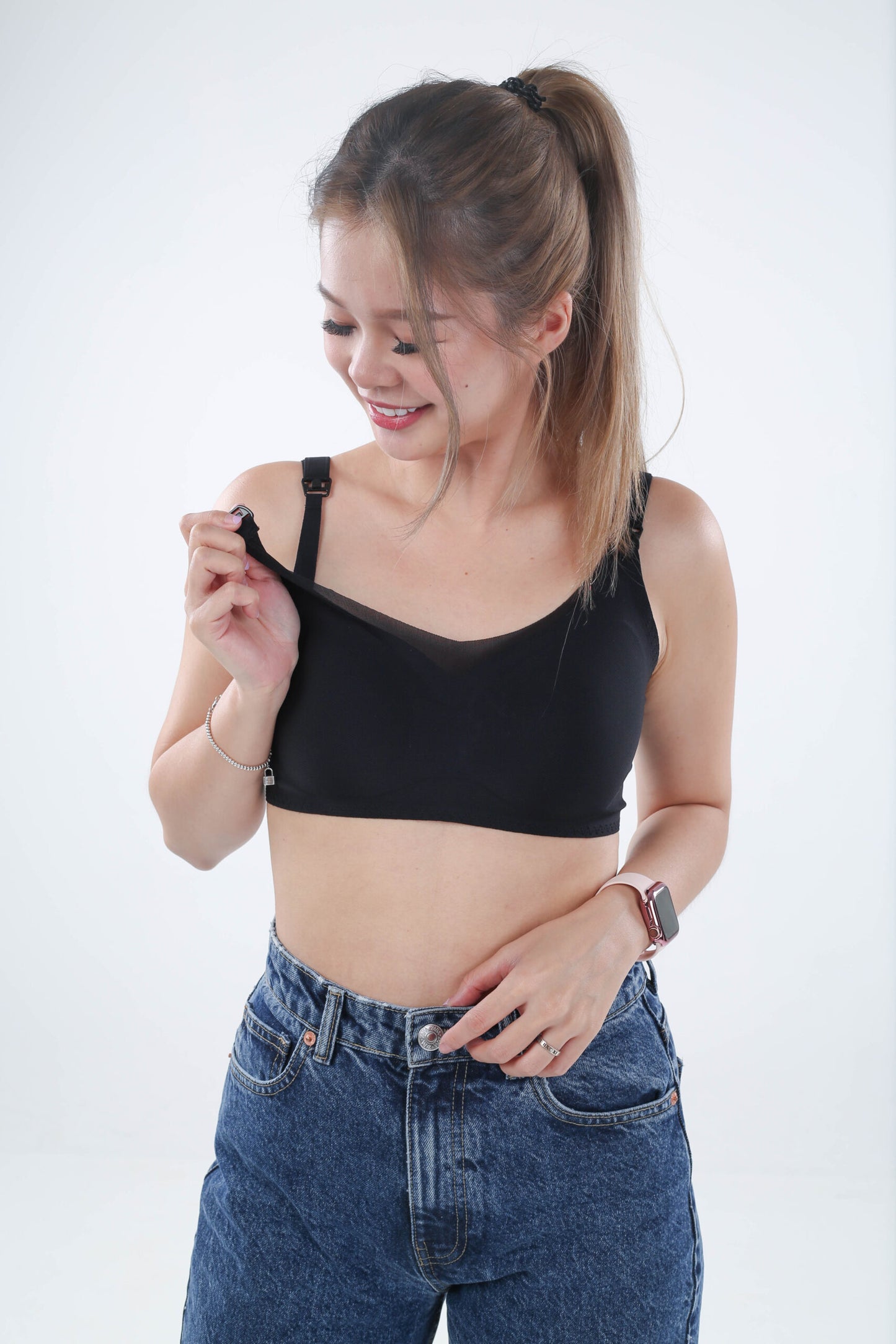 [FREE GIFT WORTH $39.90] Envy Her's TWO SIDES® Shona Seamless Wire-free T-shirt Nursing Bralette