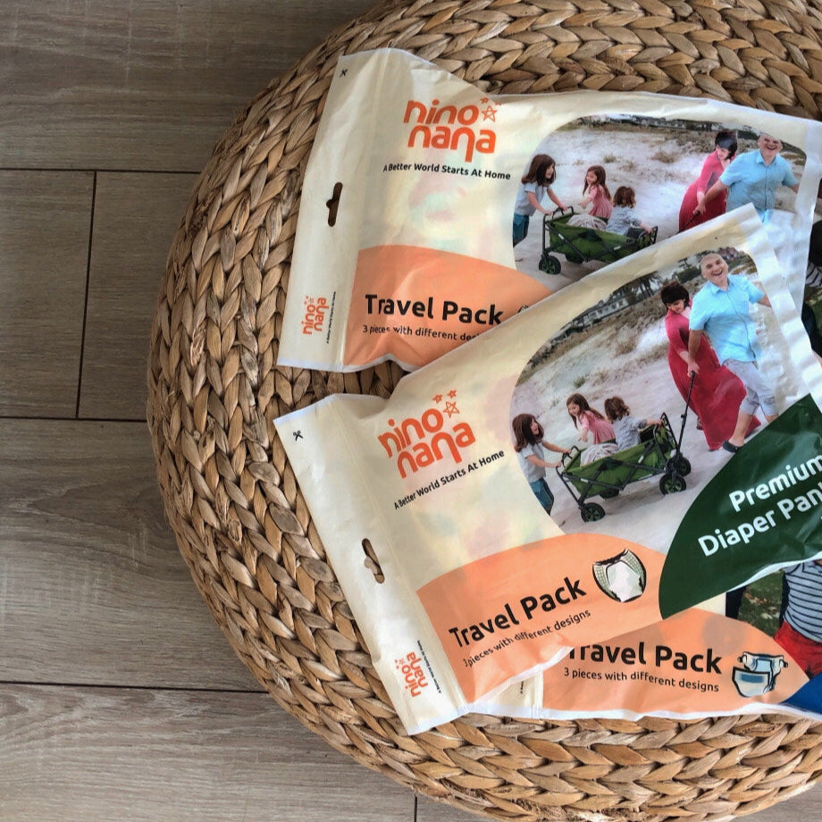 [M TAPE: 6-10 kg] FREE Nino Nana Diaper Travel Pack