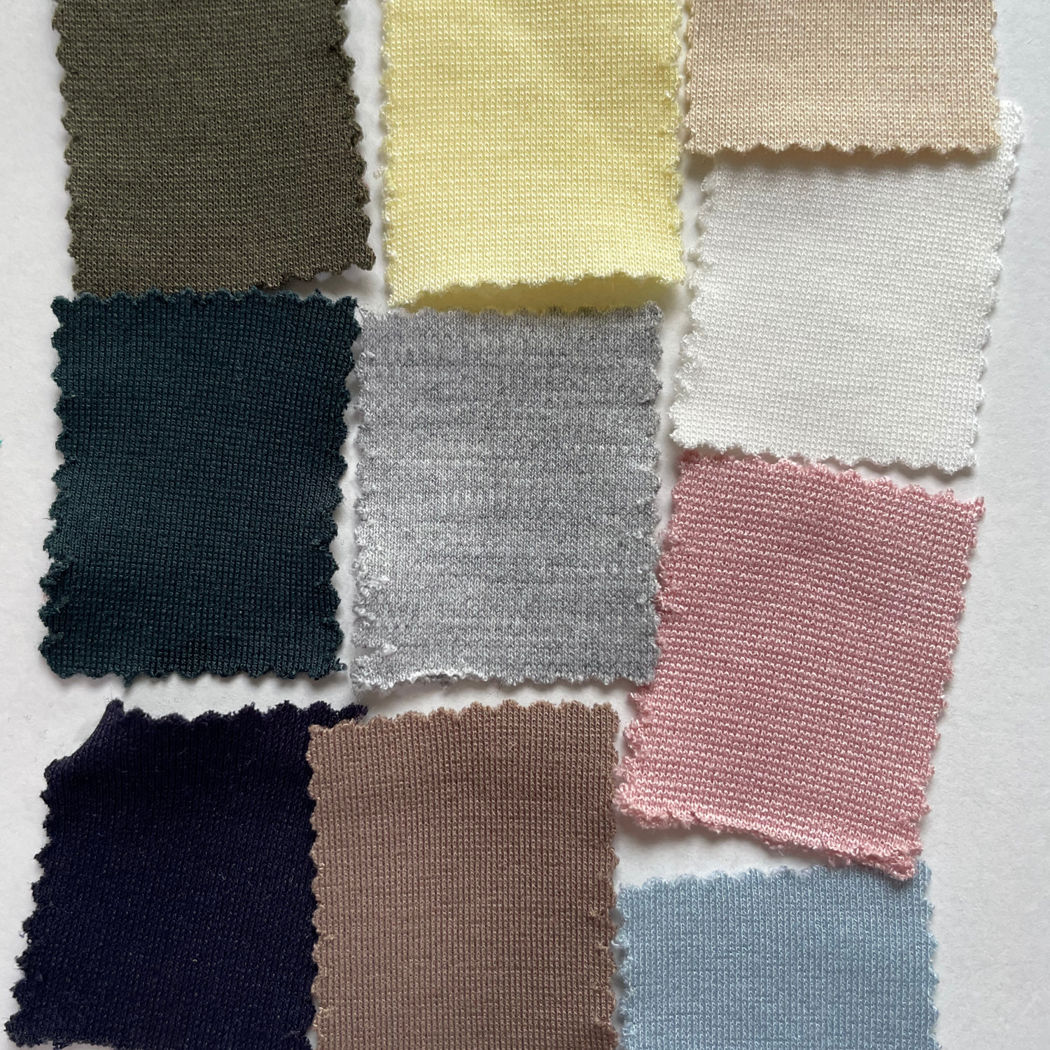 A Mighty Mum | Picture of material swatches for A Mighty Top