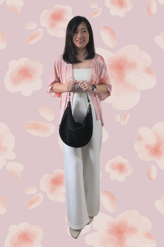 A Mighty Kimono In Rose Blossom: Nursing Cover & Kimono Jacket