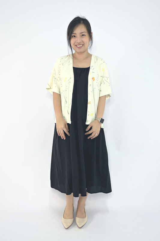 A Mighty Kimono In Pastel Bloom