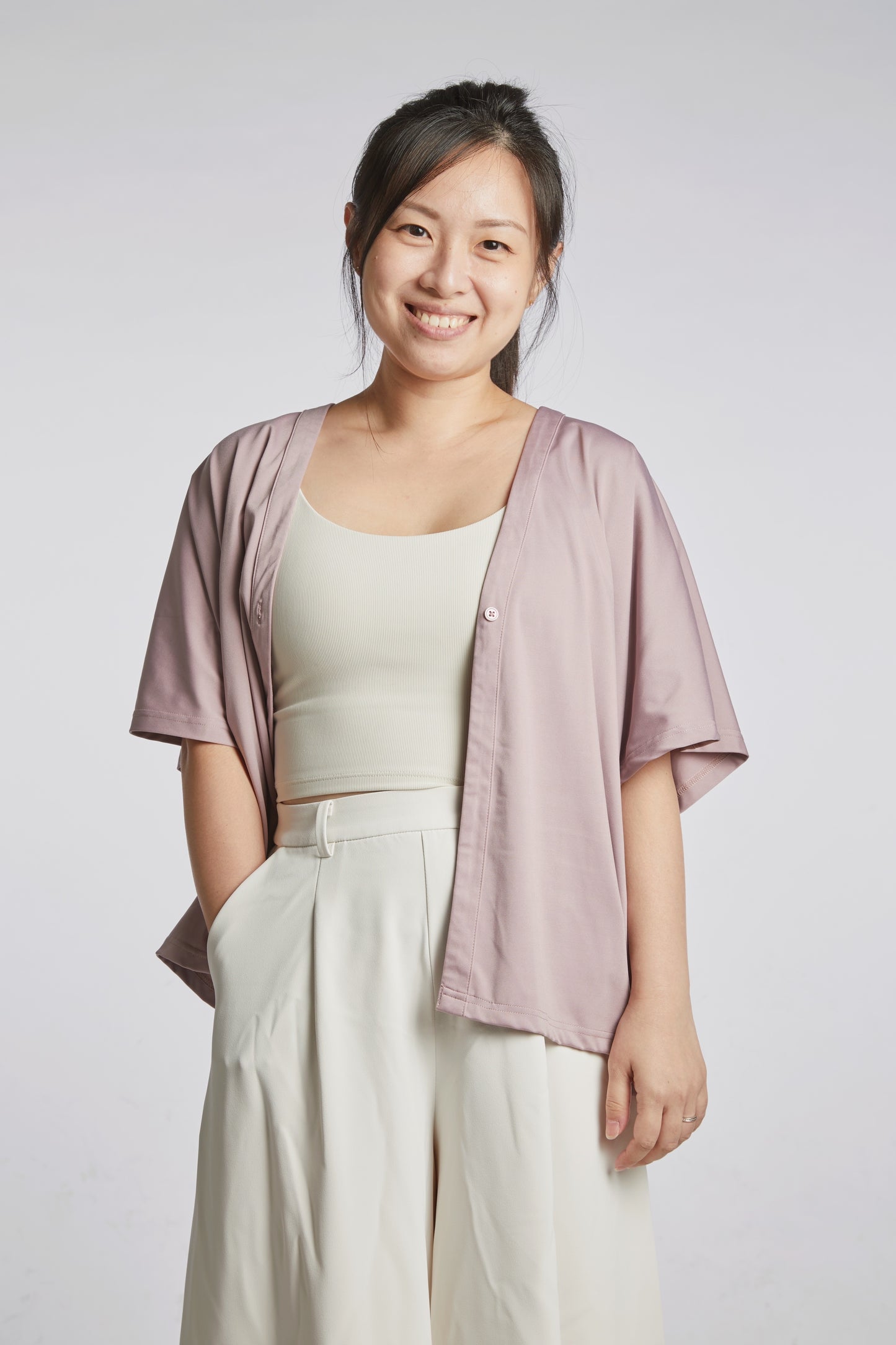 A Mighty Kimono In Plum: Nursing Cover & Kimono Jacket
