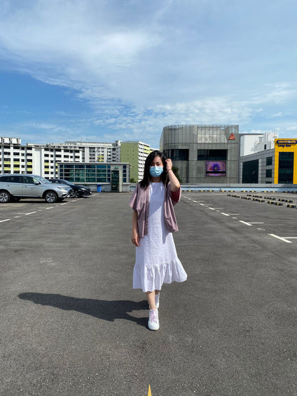 A Mighty Kimono In Plum: Nursing Cover & Kimono Jacket