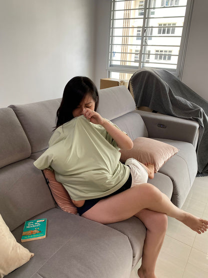A Mighty Kimono In Mint: Nursing Cover & Kimono Jacket