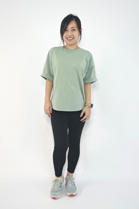 A Mighty Top In Sea Green: Nursing Cover & Top