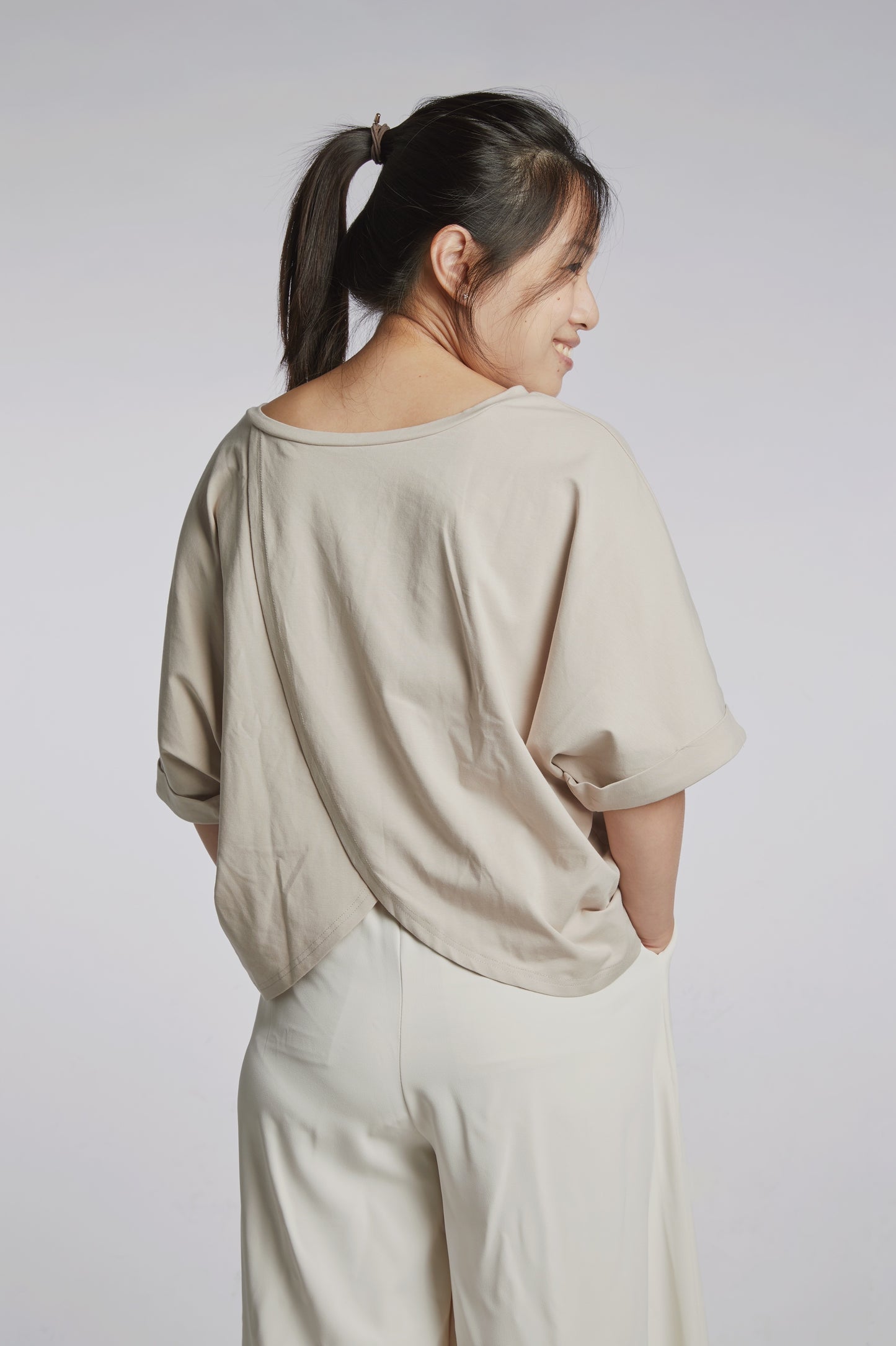 [New XL Size!] A Mighty Top In Latte Brown