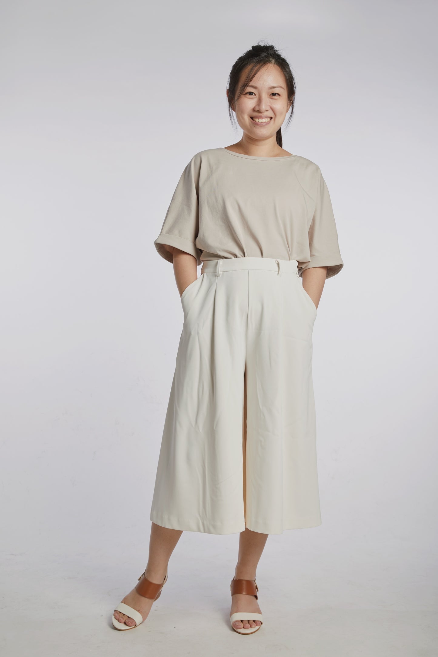 A Mighty Top In Latte Brown: Nursing Cover & Top