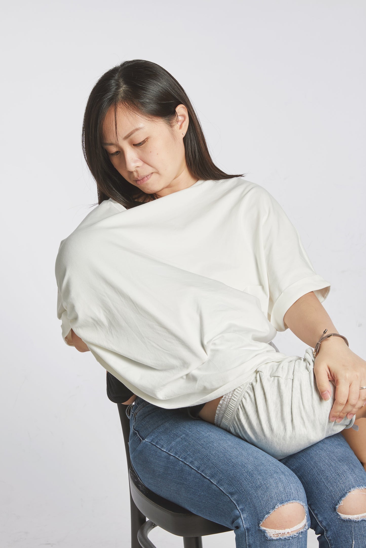 [New XL Size!] A Mighty Top In Milky White